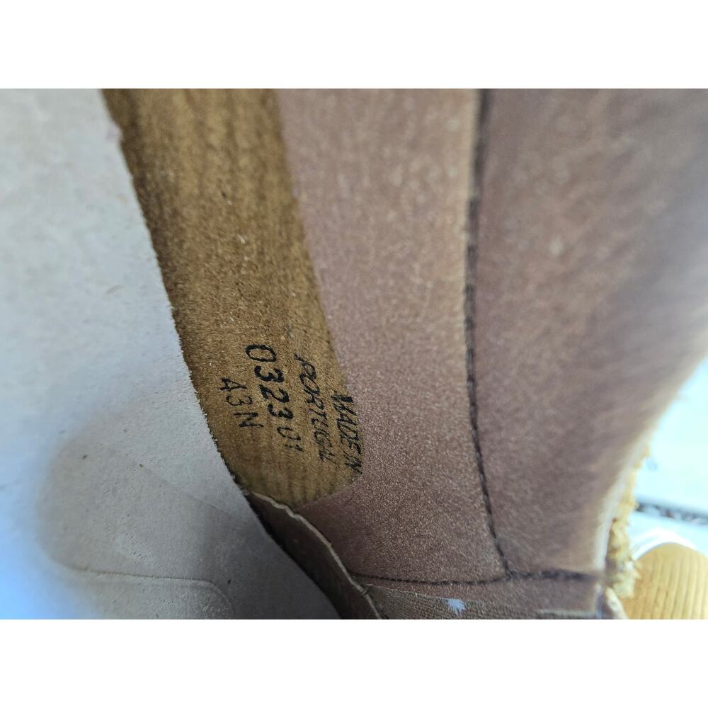 Birkenstock Men's Brown Corduroy Suede Slip-On Casual Shoes US 10 EU 43 - Picture 4 of 5